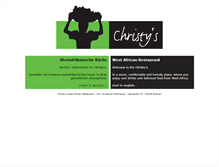 Tablet Screenshot of christys-bremen.de